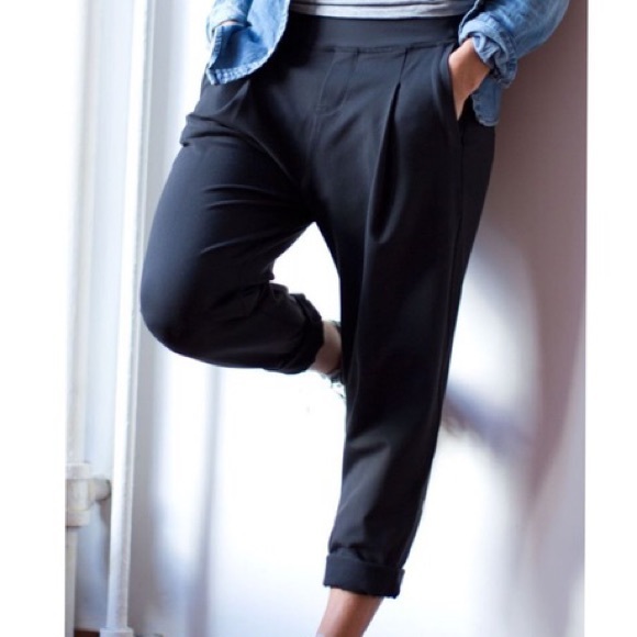 lululemon athletica Pants - SOLD - Lululemon black jogger pants